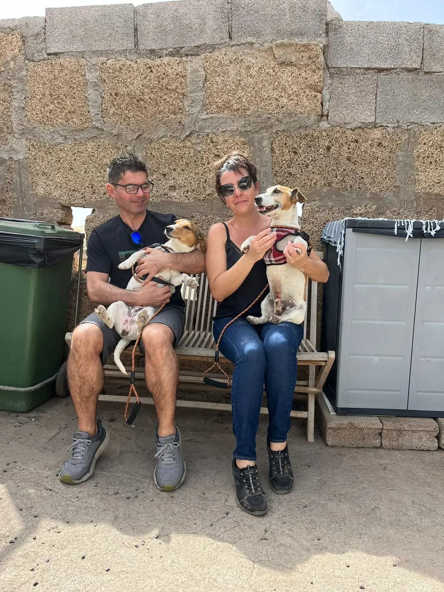 Reina and Golfillo adopted together.