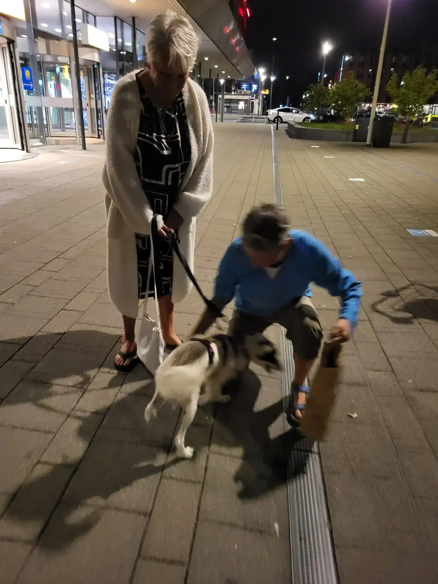 Jacky arrives safe in Holland