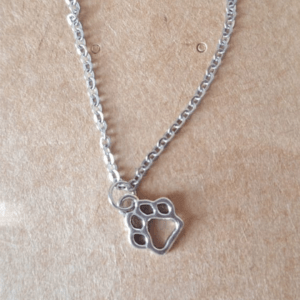 Paw Print Necklace