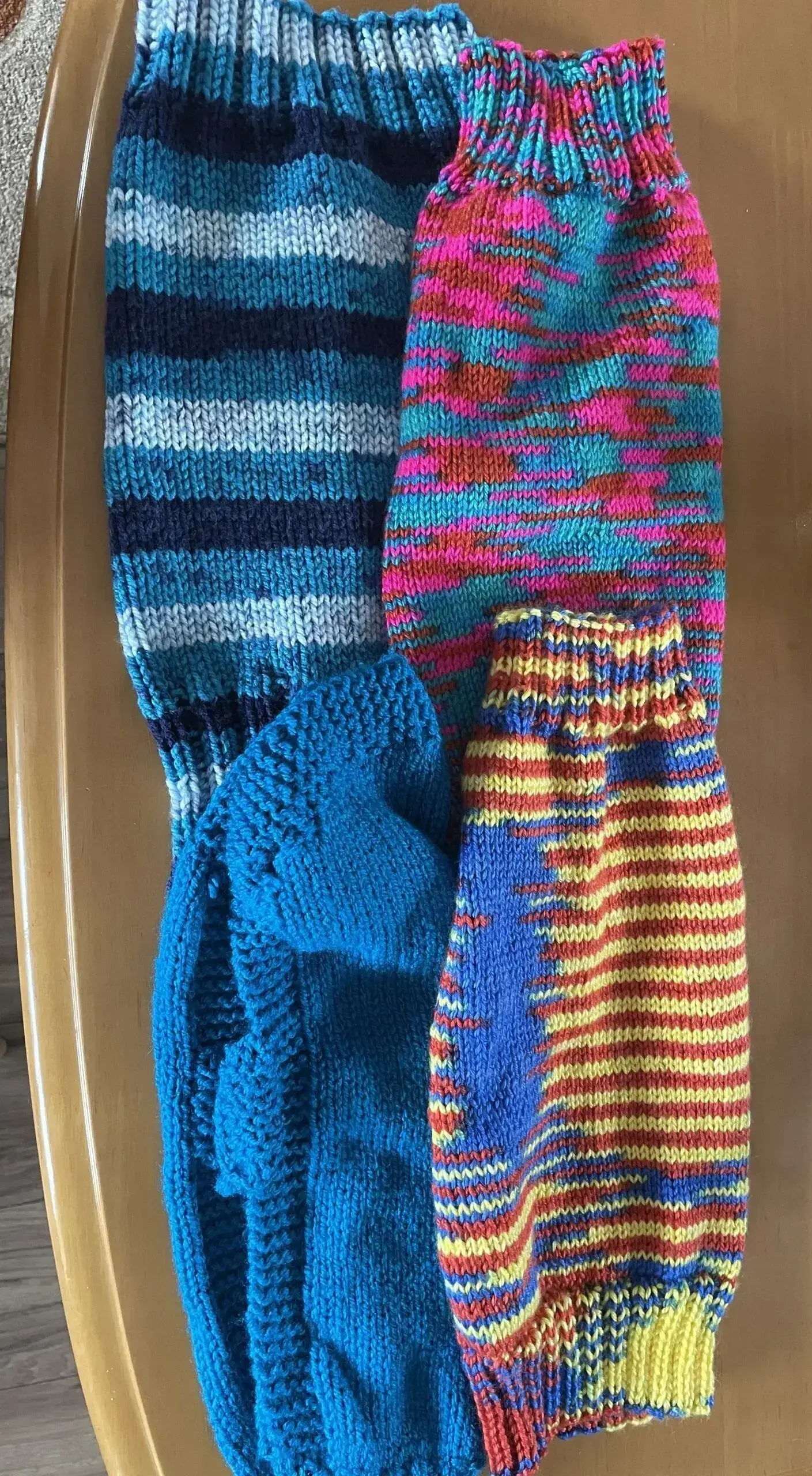 Travel jumpers.