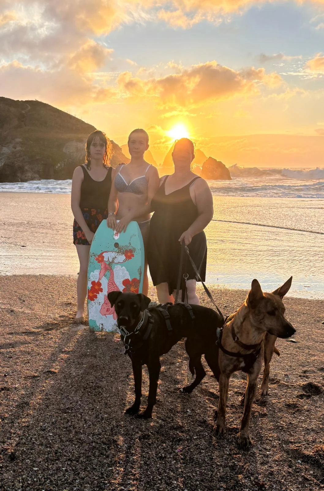 Soko and Ely on holiday.