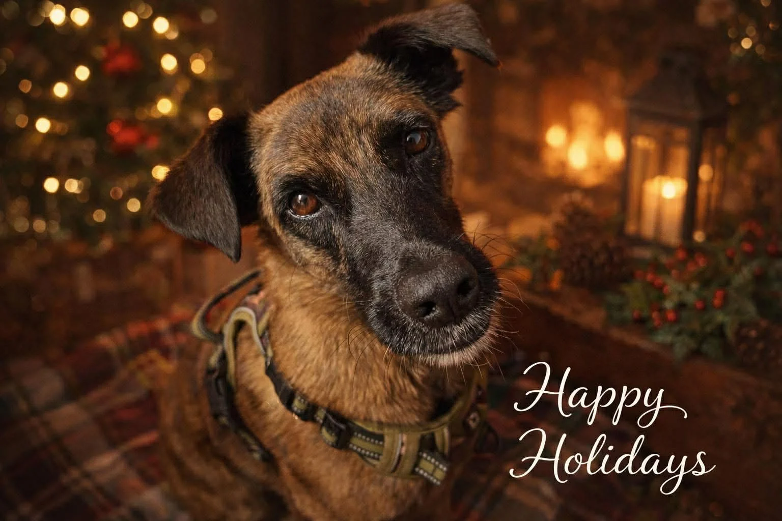 Peppers Christmas. - Live Paws news, Tenerife dog rescue