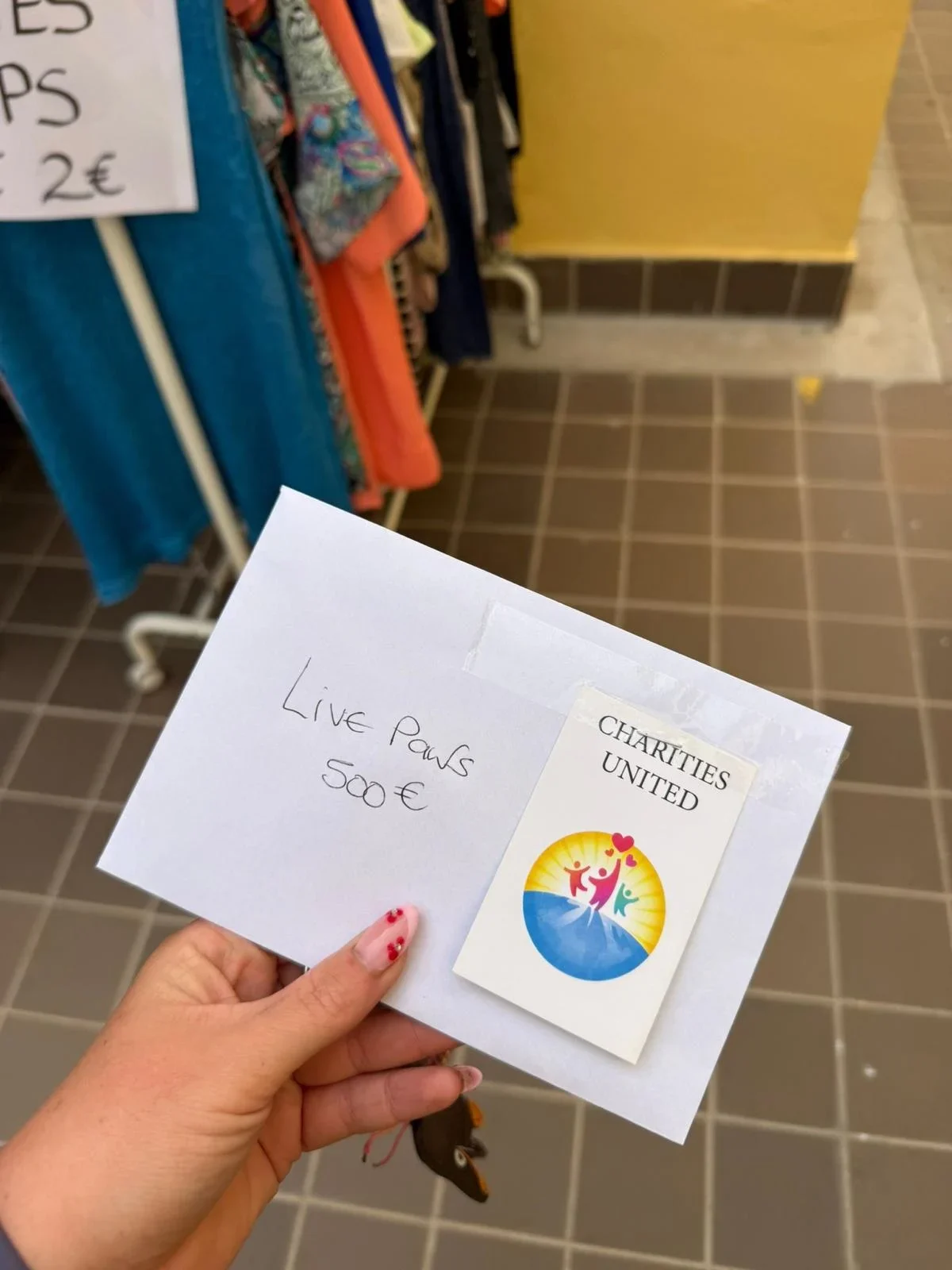 Charities United , Thank you.