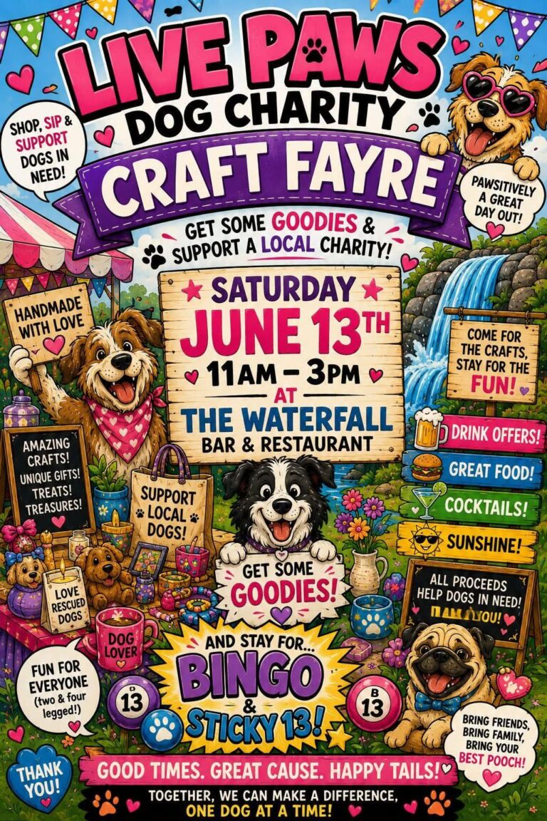 🐾 LIVE PAWS CHARITY CRAFT DAY 🐾