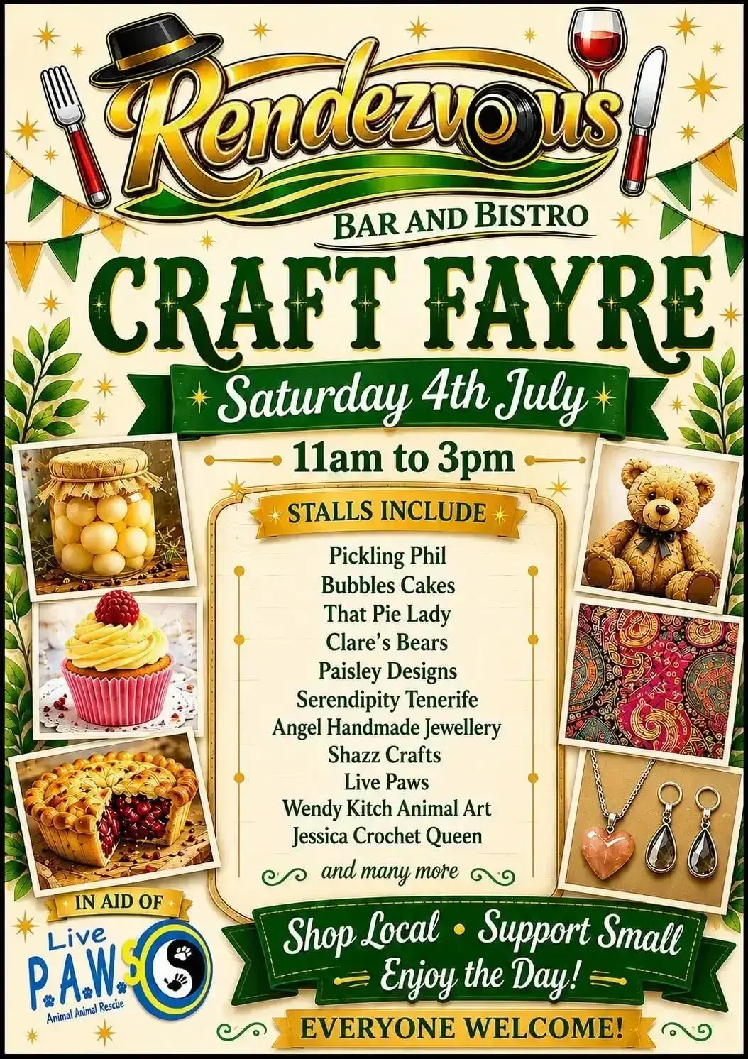 This Saturday from 11am