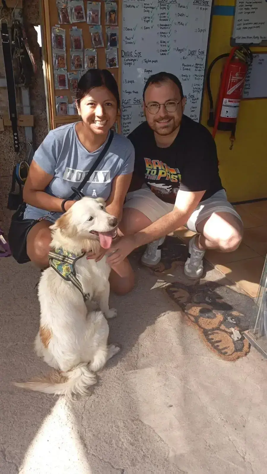 Riley has been adopted