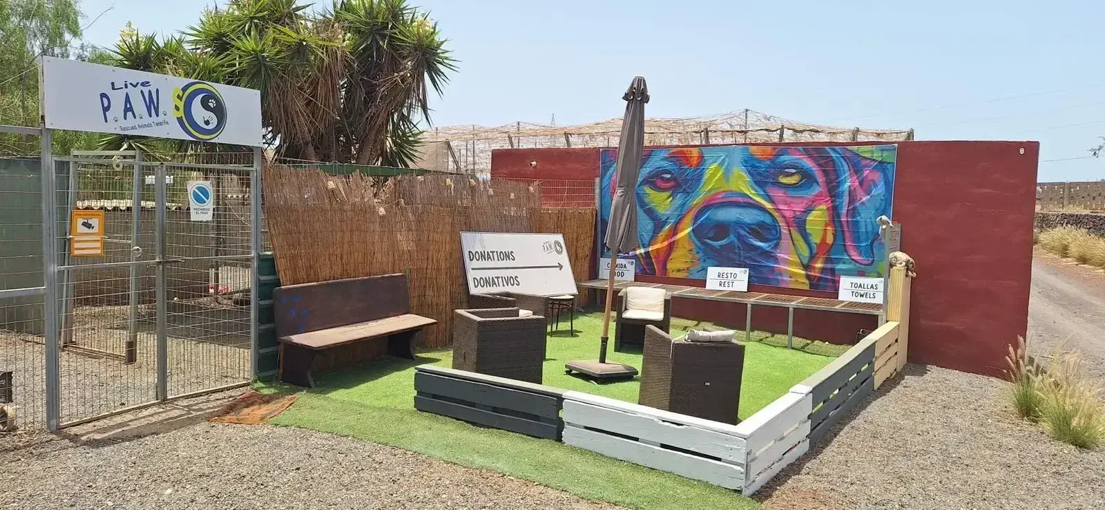 Our New Donation Drop-Off Zone