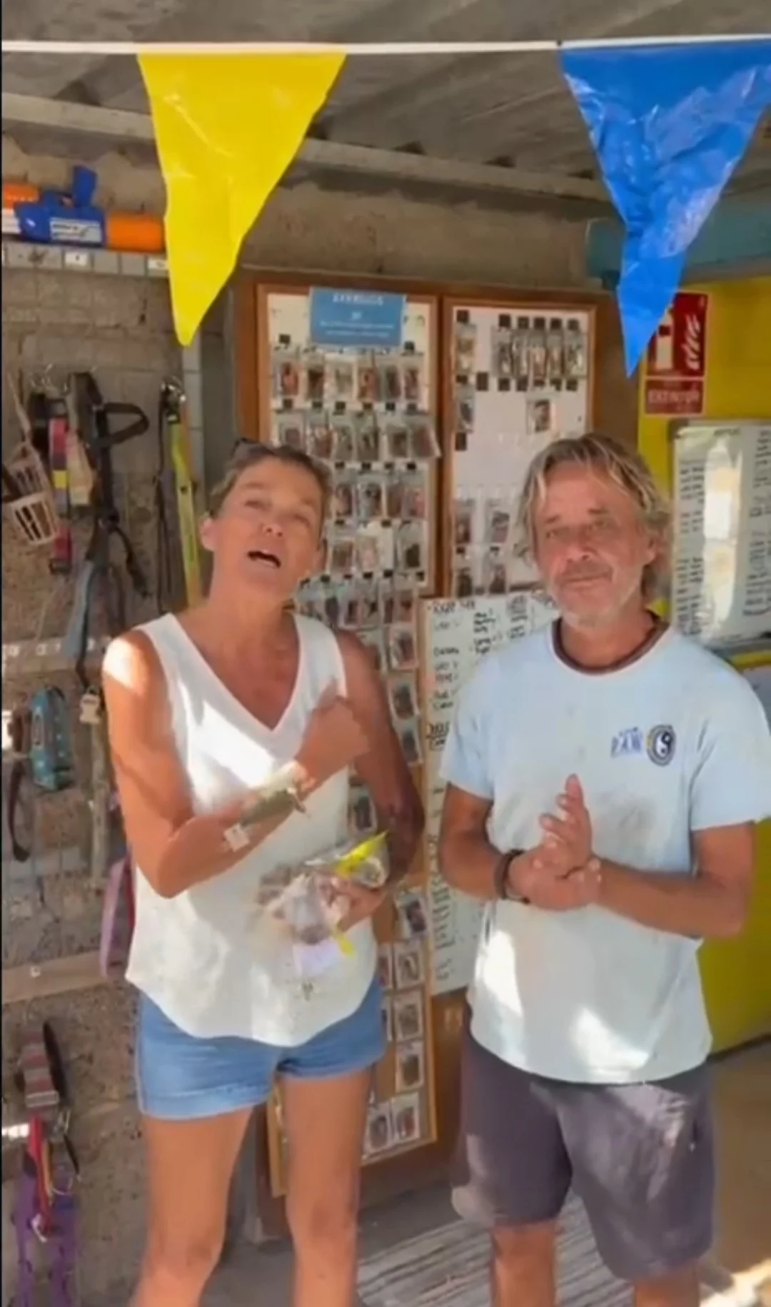Gunn has delivered €475 for the refuge