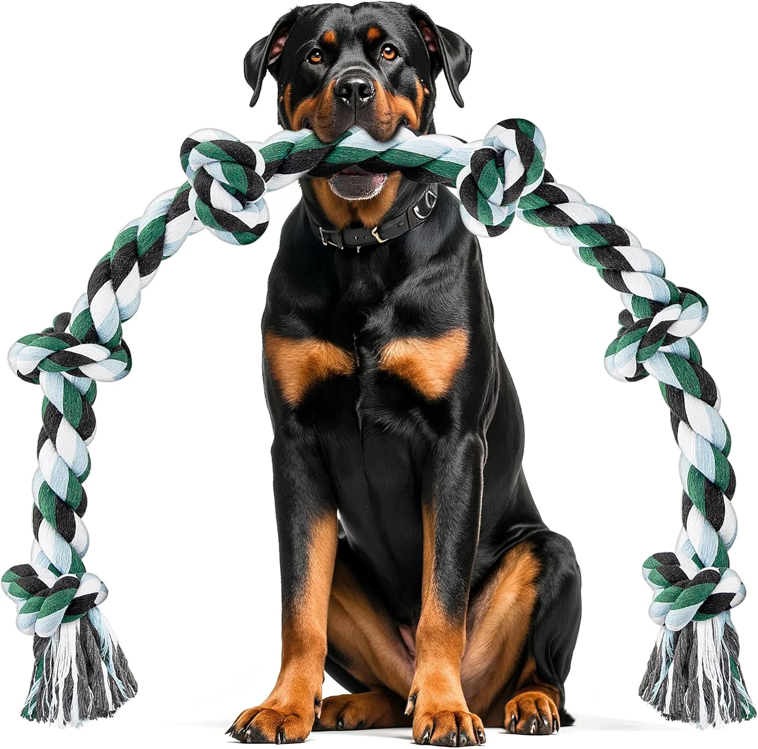 Ycozy 6-Knot Rope Chew Toy (100cm, XL)